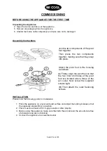 Предварительный просмотр 20 страницы Be Cool BC2AC2001TUF Manual