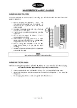 Предварительный просмотр 25 страницы Be Cool BC2AC2001TUF Manual