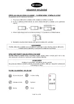 Предварительный просмотр 74 страницы Be Cool BC2AC2001TUF Manual