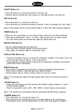 Preview for 15 page of Be Cool BC40SNST2202F Manual