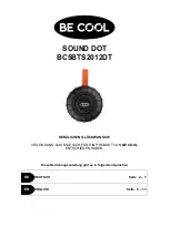 Be Cool BC5BTS2012DT Instruction Manual preview