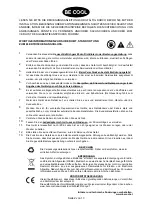 Предварительный просмотр 2 страницы Be Cool BC5BTS2012DT Instruction Manual