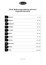 Предварительный просмотр 2 страницы Be Cool BC6AC2001FTL Manual