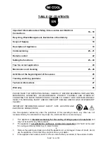 Предварительный просмотр 16 страницы Be Cool BC6AC2001FTL Manual