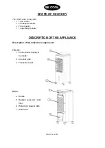 Предварительный просмотр 19 страницы Be Cool BC6AC2001FTL Manual