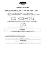 Предварительный просмотр 74 страницы Be Cool BC6AC2001FTL Manual