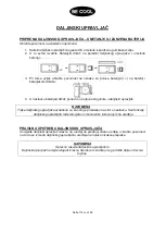 Предварительный просмотр 113 страницы Be Cool BC6AC2001FTL Manual