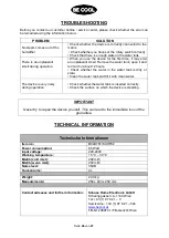 Предварительный просмотр 26 страницы Be Cool BCLB701IKUHF02 Operation Manual