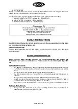 Предварительный просмотр 10 страницы Be Cool BCLB703IKUHF01 Instructions Manual