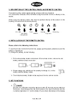 Предварительный просмотр 20 страницы Be Cool BCLB703IKUHF01 Instructions Manual