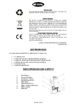 Предварительный просмотр 5 страницы Be Cool BCLB802IKUHF05 Manual