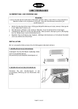 Предварительный просмотр 7 страницы Be Cool BCP9KL2001F Instruction Manual