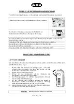 Предварительный просмотр 16 страницы Be Cool BCP9KL2001F Instruction Manual