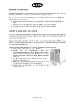 Предварительный просмотр 17 страницы Be Cool BCP9KL2001F Instruction Manual