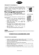 Предварительный просмотр 18 страницы Be Cool BCP9KL2001F Instruction Manual