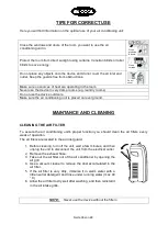 Предварительный просмотр 36 страницы Be Cool BCP9KL2001F Instruction Manual