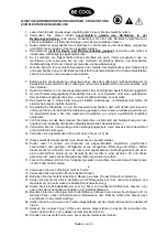 Предварительный просмотр 4 страницы Be Cool BCRS2102F Instruction Manual