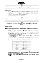 Предварительный просмотр 27 страницы Be Cool BCRS2102F Instruction Manual