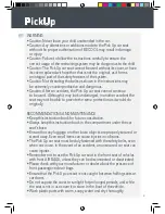 Preview for 3 page of Be Cool PickUp Instructions Manual