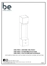 Предварительный просмотр 1 страницы Be Mobiliário Inteligente 1006 FREE Assembly Instructions Manual