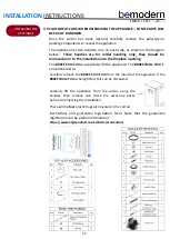 Предварительный просмотр 15 страницы Be Modern 800CF User Instructions