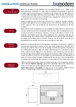 Предварительный просмотр 17 страницы Be Modern 800CF User Instructions