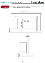 Предварительный просмотр 25 страницы Be Modern 800CF User Instructions