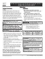 Предварительный просмотр 8 страницы BE Power Equipment HK070-R User'S Manual & Operating Instructions