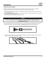 Предварительный просмотр 11 страницы BE Power Equipment HW2765HG Operator'S Manual