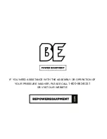 Предварительный просмотр 34 страницы BE Power Equipment HW2765HG Operator'S Manual