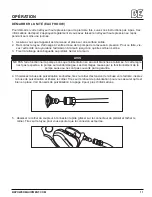 Предварительный просмотр 45 страницы BE Power Equipment HW2765HG Operator'S Manual