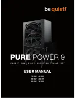 BE QUIET! Pure Power 9 User Manual preview