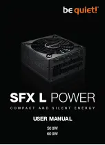 BE QUIET! SFX L POWER Series User Manual preview