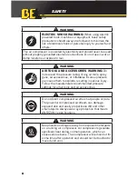 Предварительный просмотр 8 страницы BE AC1511B Operation Manual