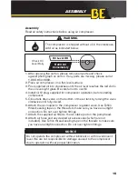 Preview for 15 page of BE AC153 Operation Manual