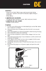 Предварительный просмотр 19 страницы BE AC2010 User Manual