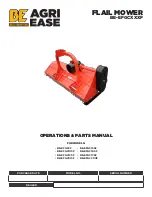 Предварительный просмотр 1 страницы BE AGRI EASE BE-EFG95F Operations & Parts Manual