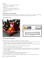 Предварительный просмотр 10 страницы BE AGRI EASE BE-EFG95F Operations & Parts Manual