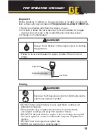 Preview for 17 page of BE BE-3100PR Operation Manual