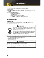 Preview for 30 page of BE BE-3100PR Operation Manual