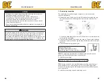 Preview for 14 page of BE BE1200I User Manual