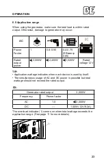 Preview for 23 page of BE BE3500IP User Manual