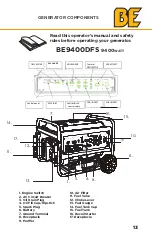 Предварительный просмотр 13 страницы BE BE9400DFS User Manual