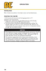 Preview for 16 page of BE HK077B User Manual