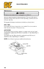 Preview for 18 page of BE HK077B User Manual