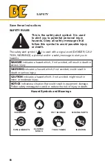 Preview for 6 page of BE HW3513HAD User Manual