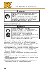 Preview for 14 page of BE HW3513HAD User Manual