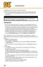 Preview for 24 page of BE HW3513HAD User Manual