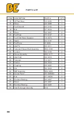 Preview for 46 page of BE HW3513HAD User Manual