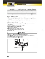 Preview for 26 page of BE I2500 Operation Manual